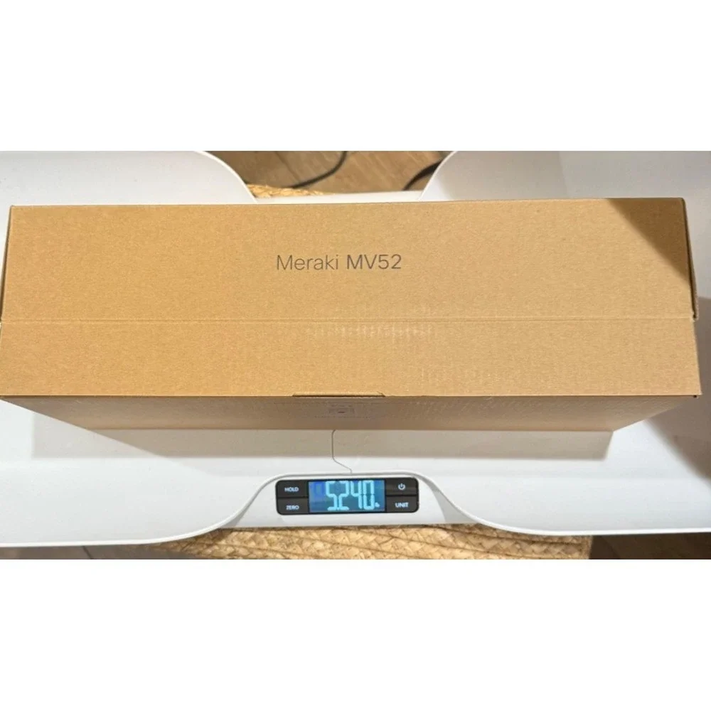 Cisco Meraki MV52 Telephoto Bullet Security Camera 1 TB Storage 4K Video NEW